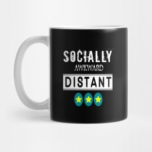 Social Awkward Distant New Gift 2020 Mug